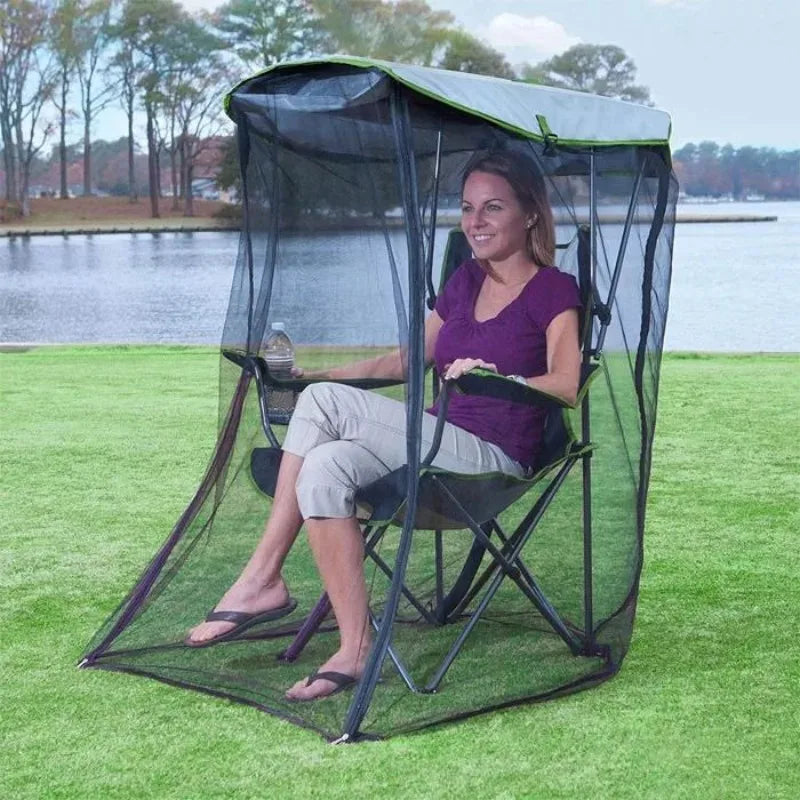Outdoor Swing Mosquito Net for Garden Canopy Chair Sun Protection Insect Proof Polyester Curtain with Modern Design Patio