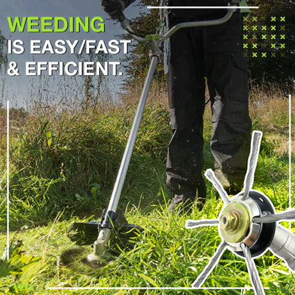 🔥BUY 2 GET 1 FREE 👨‍🌾6 inch Steel Wire Brush Cutter Trimmer Head